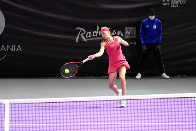 Qualifications for WTA, Tennis Damen 250 Transylvania Open 2021 in Cluj-Napoca Romania, 23 October 2021 in BT Arena Cluj-Napoca Cluj Romania Copyright: xAncaxTepeix