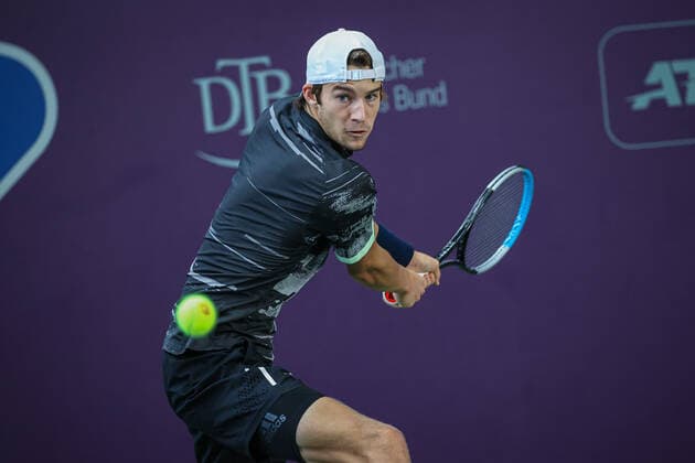 Henri SQUIRE (GER), ITF Tennis Future Hamburg 2021 - M25 und W25, Hamburg, Hamburger Tennisverband, 23.10.2021,
