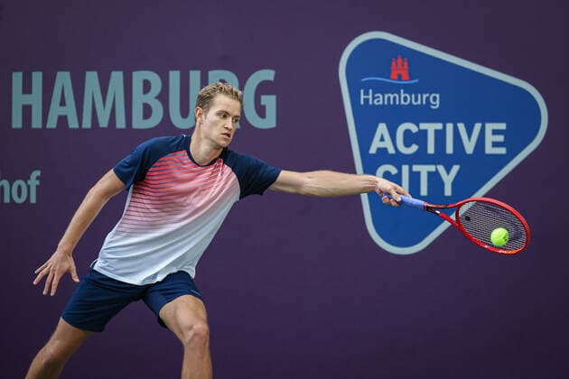 Johannes HAERTEIS (GER), ITF Tennis Future Hamburg 2021 - M25 und W25, Hamburg, Hamburger Tennisverband, 23.10.2021,