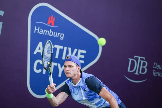 Louis WESSELS (GER), ITF Tennis Future Hamburg 2021 - M25 und W25, Hamburg, Hamburger Tennisverband, 23.10.2021,