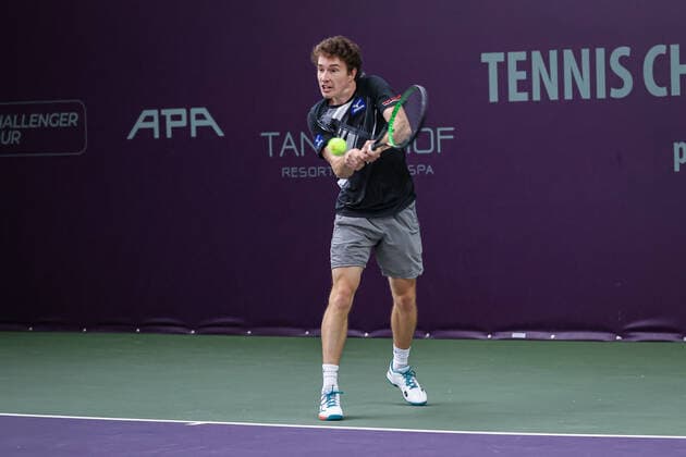 Jakub PAUL (SUI), ITF Tennis Future Hamburg 2021 - M25 und W25, Hamburg, Hamburger Tennisverband, 23.10.2021,