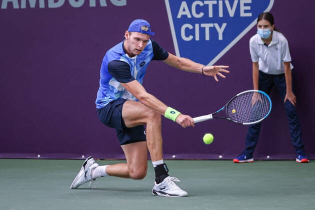 Louis WESSELS (GER), ITF Tennis Future Hamburg 2021 - M25 und W25, Hamburg, Hamburger Tennisverband, 23.10.2021,