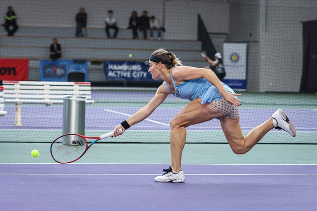 Timea BABOS (HUN), ITF Tennis Future Hamburg 2021 - M25 und W25, Hamburg, Hamburger Tennisverband, 23.10.2021,