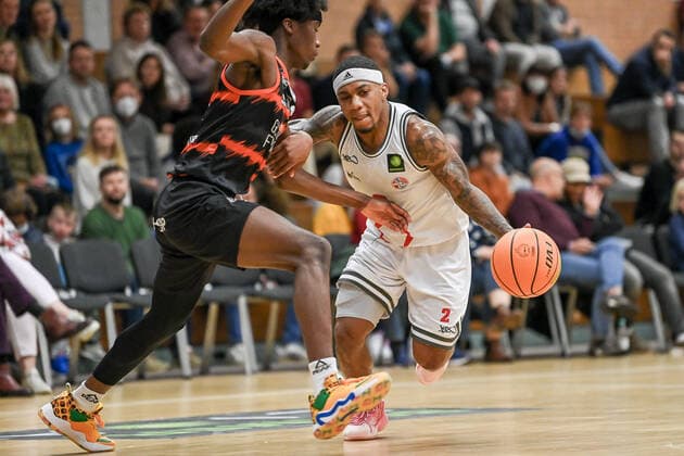 Barmer 2. Basketball Bundesliga ProB, Rheinstars Koeln vs. Dragons Rhoendorf, 23.10.2021 Vincent Lamont Golson Jr (RheinStars Koeln 2), Barmer 2. Basketball Bundesliga ProB, Rheinstars Koeln vs. Dragons Rhoendorf am 23.10.2021 im ASV Koeln in Koeln (Nordrhein-Westfalen) Copyright: xBEAUTIFULxSPORTS Mueller-Laschetx