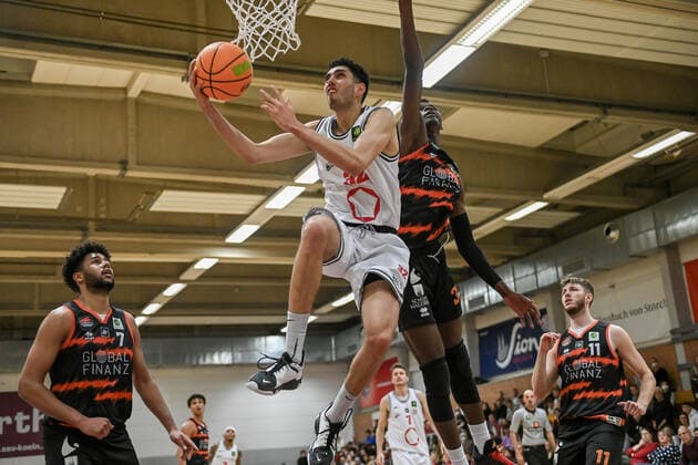 Barmer 2. Basketball Bundesliga ProB, Rheinstars Koeln vs. Dragons Rhoendorf, 23.10.2021 Samuel Jammal Schmedes (RheinStars Koeln 32), Barmer 2. Basketball Bundesliga ProB, Rheinstars Koeln vs. Dragons Rhoendorf am 23.10.2021 im ASV Koeln in Koeln (Nordrhein-Westfalen) Copyright: xBEAUTIFULxSPORTS Mueller-Laschetx