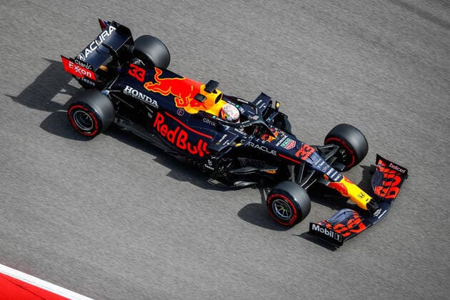 33 Max Verstappen (NED, Red Bull Racing), F1 Grand Prix of USA at Circuit of The Americas on October 23, 2021 in Austin, United States of America. (Photo by HOCH ZWEI) Austin United States of America