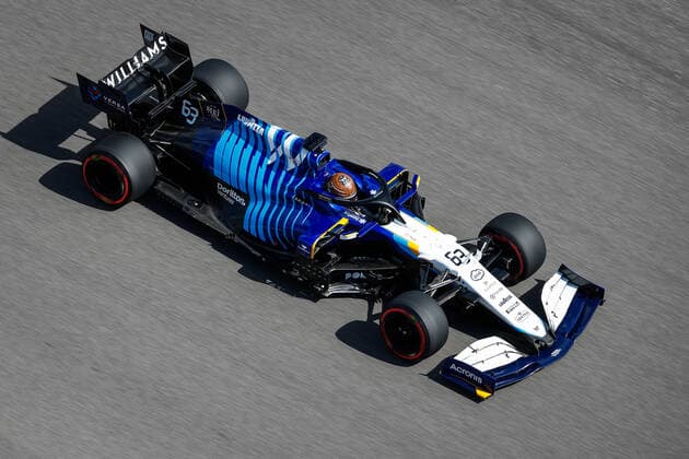 63 George Russell (GBR, Williams Racing), F1 Grand Prix of USA at Circuit of The Americas on October 23, 2021 in Austin, United States of America. (Photo by HOCH ZWEI) Austin United States of America