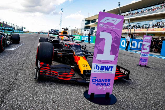 33 Max Verstappen (NED, Red Bull Racing), F1 Grand Prix of USA at Circuit of The Americas on October 23, 2021 in Austin, United States of America. (Photo by HOCH ZWEI) Austin United States of America