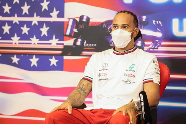 44 Lewis Hamilton (GBR, Mercedes-AMG Petronas F1 Team), F1 Grand Prix of USA at Circuit of The Americas on October 23, 2021 in Austin, United States of America. (Photo by HOCH ZWEI) Austin United States of America