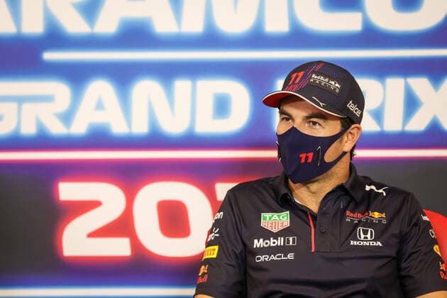 11 Sergio Perez (MEX, Red Bull Racing), F1 Grand Prix of USA at Circuit of The Americas on October 23, 2021 in Austin, United States of America. (Photo by HOCH ZWEI) Austin United States of America