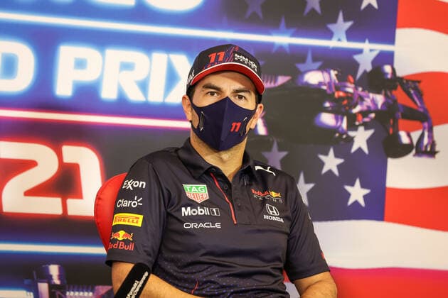 11 Sergio Perez (MEX, Red Bull Racing), F1 Grand Prix of USA at Circuit of The Americas on October 23, 2021 in Austin, United States of America. (Photo by HOCH ZWEI) Austin United States of America