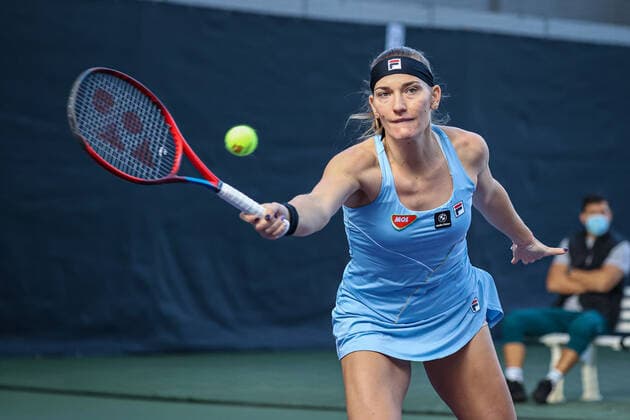 Timea BABOS (HUN), ITF Tennis Future Hamburg 2021 - M25 und W25, Hamburg, Hamburger Tennisverband, 24.10.2021,