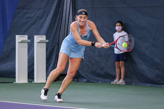 Timea BABOS (HUN), ITF Tennis Future Hamburg 2021 - M25 und W25, Hamburg, Hamburger Tennisverband, 24.10.2021,
