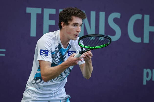 Jakub PAUL (SUI), ITF Tennis Future Hamburg 2021 - M25 und W25, Hamburg, Hamburger Tennisverband, 24.10.2021,