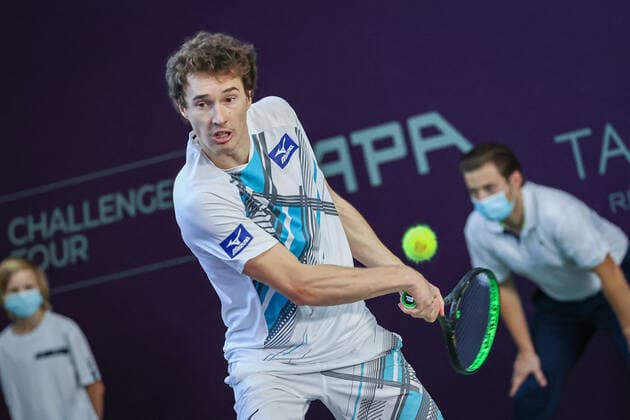 Jakub PAUL (SUI), ITF Tennis Future Hamburg 2021 - M25 und W25, Hamburg, Hamburger Tennisverband, 24.10.2021,