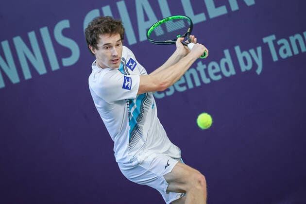 Jakub PAUL (SUI), ITF Tennis Future Hamburg 2021 - M25 und W25, Hamburg, Hamburger Tennisverband, 24.10.2021,