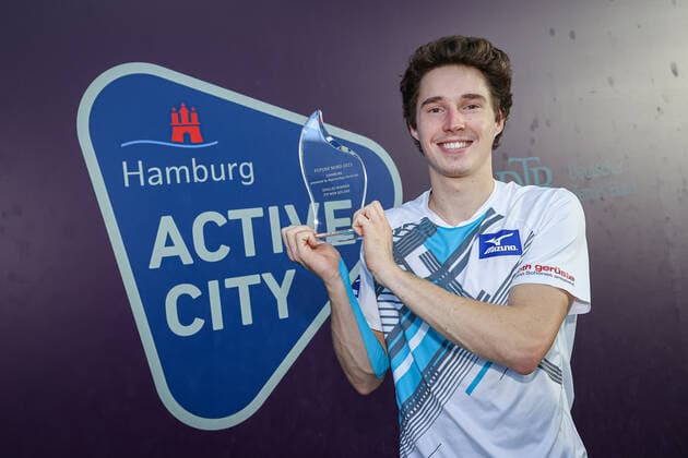 Sieger 2021: Jakub PAUL (SUI), ITF Tennis Future Hamburg 2021 - M25 und W25, Hamburg, Hamburger Tennisverband, 24.10.2021,