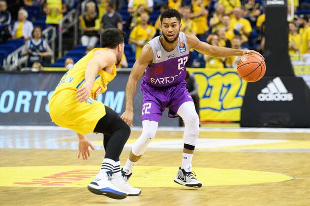 Stephen Brown Jr. - BG Goettingen, 24.10.2021, BBL, Alba Berlin vs - BG Goettingen, in der Mercedes Benz Arena, GER, Berlin, 24.10.21, BBL, Alba vs - BG Goettingen, Berlin Copyright: xUwexKoch Eibner-Pressefotox EP_UKH
