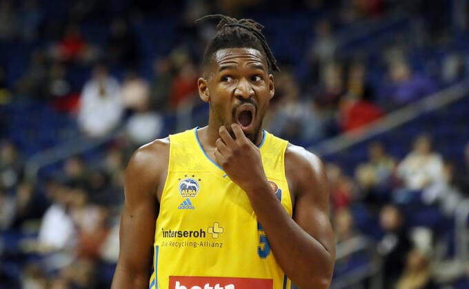 Jaleen Smith Porträt Portrait Oberkörper Basketball BBL Bundesliga Herren Saison 2021 2022 24.10.2021 ALBA Berlin vs. BG Göttingen