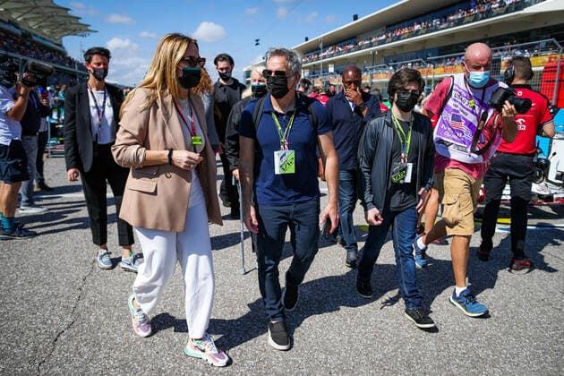 Actor of Hollywood Ben Stiller on the starting grid during the Formula 1 Aramco United States Grand Prix 2021, 17th round of the 2021 FIA Formula One World Championship, WM, Weltmeisterschaft from October 21 to 24, 2021 on the Circuit of the Americas, in Austin, Texas, United States of American - F1 - UNITED STATES GRAND PRIX 2021 - RACE DPPI Panoramic  20211024_GOODEN_FGO09029
