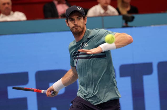TENNIS - ATP, Tennis Herren Erste Bank Open VIENNA,AUSTRIA,25.OCT.21 - TENNIS - ATP World Tour, Erste Bank Open. Image shows Andy Murray (GBR).  GEPAxpictures xWalterxLuger