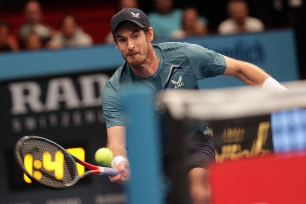 Sport Bilder des Tages TENNIS - ATP, Tennis Herren Erste Bank Open VIENNA,AUSTRIA,25.OCT.21 - TENNIS - ATP World Tour, Erste Bank Open. Image shows Andy Murray (GBR).  GEPAxpictures xWalterxLuger