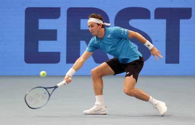 TENNIS - ATP, Tennis Herren Erste Bank Open VIENNA,AUSTRIA,26.OCT.21 - TENNIS - ATP World Tour, Erste Bank Open. Image shows Casper Ruud (NOR).  GEPAxpictures xWalterxLuger