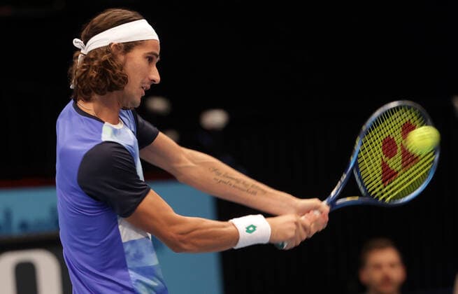TENNIS - ATP, Tennis Herren Erste Bank Open VIENNA,AUSTRIA,26.OCT.21 - TENNIS - ATP World Tour, Erste Bank Open. Image shows Lloyd Harris (RSA).  GEPAxpictures xWalterxLuger