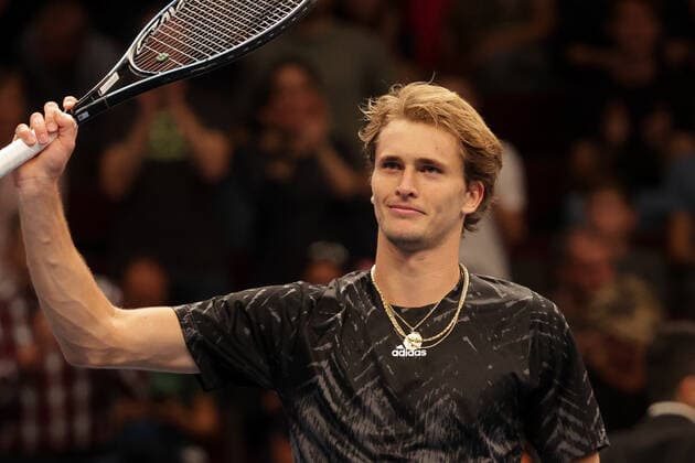 TENNIS - ATP, Tennis Herren Erste Bank Open VIENNA,AUSTRIA,26.OCT.21 - TENNIS - ATP World Tour, Erste Bank Open. Image shows the rejoicing of Alexander Zverev.  GEPAxpictures xWalterxLuger