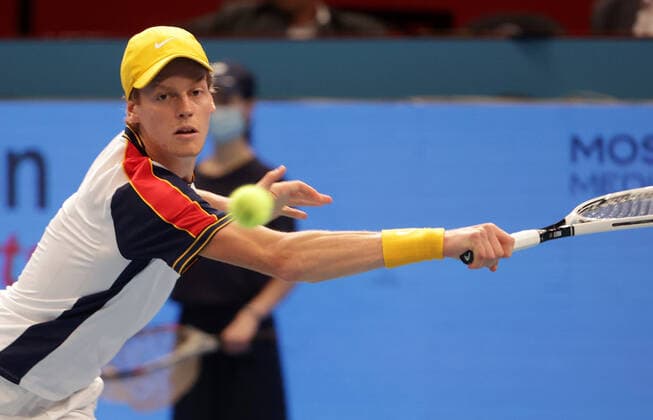 TENNIS - ATP, Tennis Herren Erste Bank Open VIENNA,AUSTRIA,27.OCT.21 - TENNIS - ATP World Tour, Erste Bank Open. Image shows Jannik Sinner (ITA).  GEPAxpictures xWalterxLuger