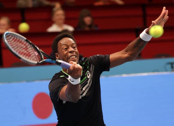 TENNIS - ATP, Tennis Herren Erste Bank Open VIENNA,AUSTRIA,27.OCT.21 - TENNIS - ATP World Tour, Erste Bank Open. Image shows Gael Monfils (FRA).  GEPAxpictures xWalterxLuger