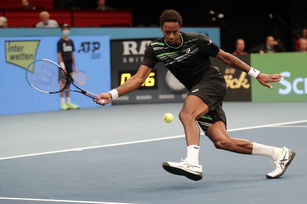 TENNIS - ATP, Tennis Herren Erste Bank Open VIENNA,AUSTRIA,27.OCT.21 - TENNIS - ATP World Tour, Erste Bank Open. Image shows Gael Monfils (FRA).  GEPAxpictures xWalterxLuger