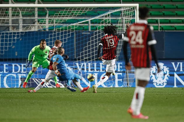 But de Dimitri Payet (Marseille) FOOTBALL : Nice vs Marseille - J3- Ligue1 Ubereat - 27 10 2021 AurelienMorissard Panoramic 