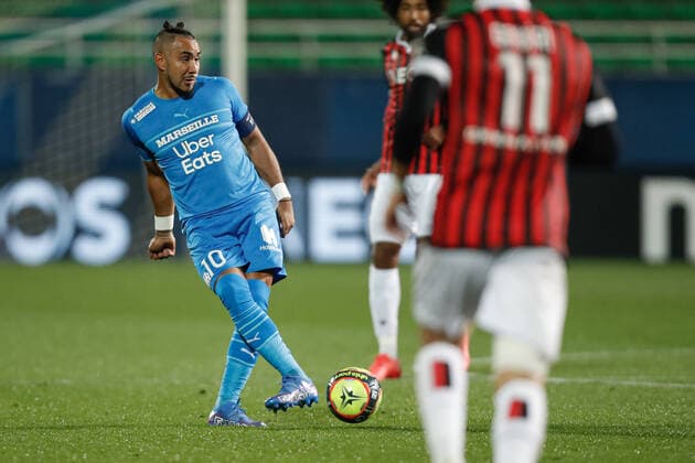 Dimitri Payet (Marseille) FOOTBALL : Nice vs Marseille - J3- Ligue1 Ubereat - 27 10 2021 AurelienMorissard Panoramic 