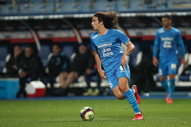 Matteo Guendouzi (Marseille) FOOTBALL : Nice vs Marseille - J3- Ligue1 Ubereat - 27 10 2021 AurelienMorissard Panoramic 