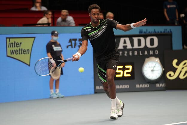 TENNIS - ATP, Tennis Herren Erste Bank Open VIENNA,AUSTRIA,28.OCT.21 - TENNIS - ATP World Tour, Erste Bank Open. Image shows Gael Monfils (FRA).  GEPAxpictures xWalterxLuger
