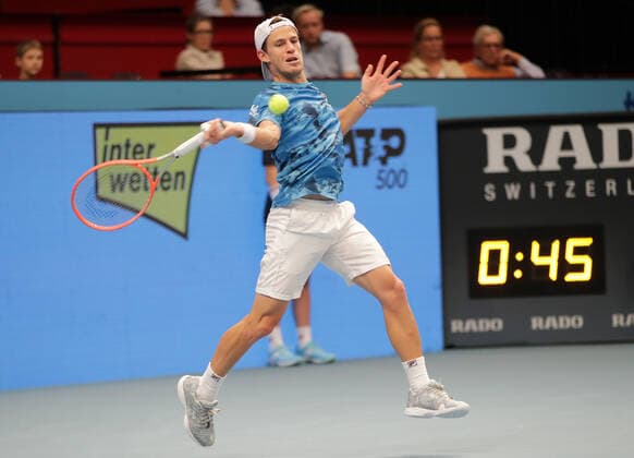 TENNIS - ATP, Tennis Herren Erste Bank Open VIENNA,AUSTRIA,28.OCT.21 - TENNIS - ATP World Tour, Erste Bank Open. Image shows Diego Schwartzman (ARG).  GEPAxpictures xWalterxLuger