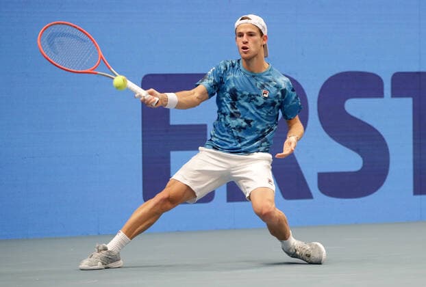 TENNIS - ATP, Tennis Herren Erste Bank Open VIENNA,AUSTRIA,28.OCT.21 - TENNIS - ATP World Tour, Erste Bank Open. Image shows Diego Schwartzman (ARG).  GEPAxpictures xWalterxLuger