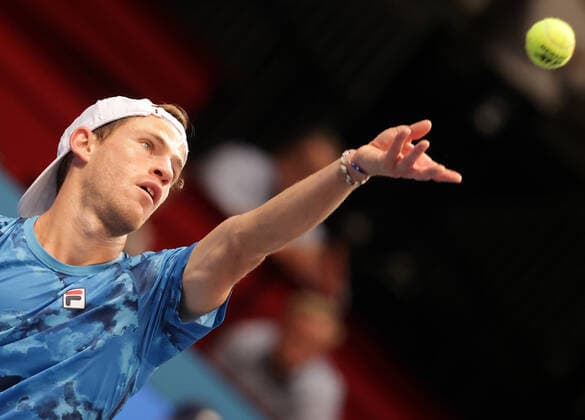TENNIS - ATP, Tennis Herren Erste Bank Open VIENNA,AUSTRIA,28.OCT.21 - TENNIS - ATP World Tour, Erste Bank Open. Image shows Diego Schwartzman (ARG).  GEPAxpictures xWalterxLuger