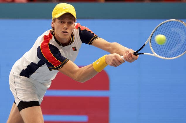 TENNIS - ATP, Tennis Herren Erste Bank Open VIENNA,AUSTRIA,28.OCT.21 - TENNIS - ATP World Tour, Erste Bank Open. Image shows Jannik Sinner (ITA).  GEPAxpictures xWalterxLuger