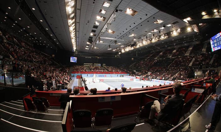 TENNIS - ATP, Tennis Herren Erste Bank Open VIENNA,AUSTRIA,29.OCT.21 - TENNIS - ATP World Tour, Erste Bank Open. Image shows the center court.  GEPAxpictures xWalterxLuger