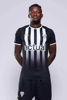 Casimir NINGA of Angers during the Photocall of Angers for the new season of Ligue 1 2021 2022 on 5th October 2021 FOOTBALL : Presentation - Angers - Photo Officielle - 29 10 2021 Panoramic Panoramic 