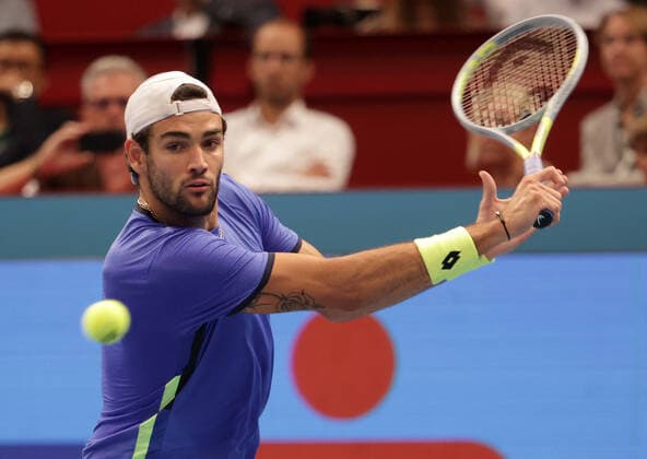 TENNIS - ATP, Tennis Herren Erste Bank Open VIENNA,AUSTRIA,29.OCT.21 - TENNIS - ATP World Tour, Erste Bank Open. Image shows Matteo Berrettini (ITA).  GEPAxpictures xWalterxLuger