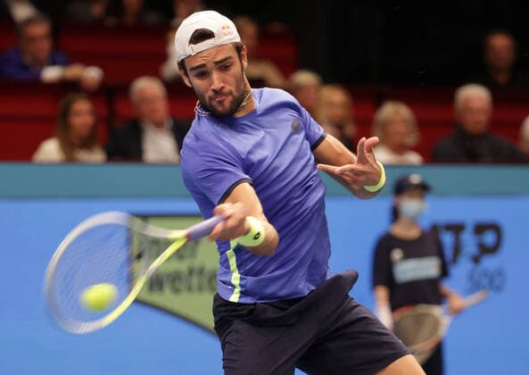 TENNIS - ATP, Tennis Herren Erste Bank Open VIENNA,AUSTRIA,29.OCT.21 - TENNIS - ATP World Tour, Erste Bank Open. Image shows Matteo Berrettini (ITA).  GEPAxpictures xWalterxLuger