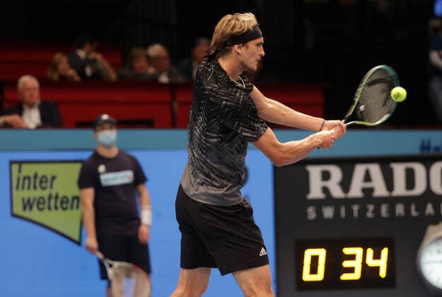 TENNIS - ATP, Tennis Herren Erste Bank Open VIENNA,AUSTRIA,29.OCT.21 - TENNIS - ATP World Tour, Erste Bank Open. Image shows Alexander Zverev (GER).  GEPAxpictures xWalterxLuger