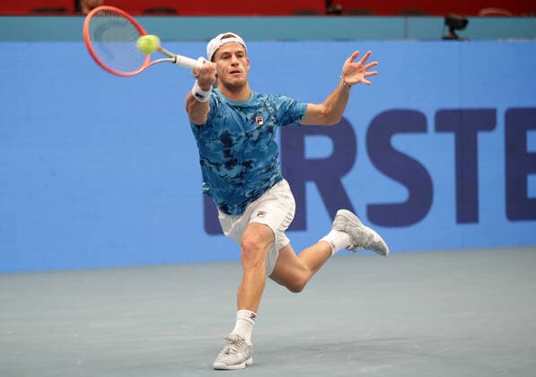 TENNIS - ATP, Tennis Herren Erste Bank Open VIENNA,AUSTRIA,29.OCT.21 - TENNIS - ATP World Tour, Erste Bank Open. Image shows Diego Schwartzman (ARG).  GEPAxpictures xWalterxLuger