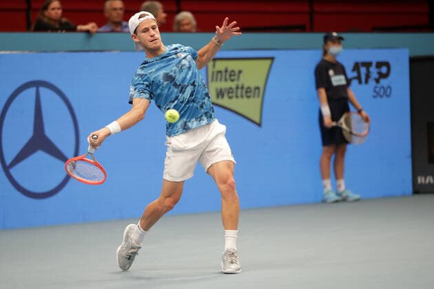 TENNIS - ATP, Tennis Herren Erste Bank Open VIENNA,AUSTRIA,29.OCT.21 - TENNIS - ATP World Tour, Erste Bank Open. Image shows Diego Schwartzman (ARG).  GEPAxpictures xWalterxLuger