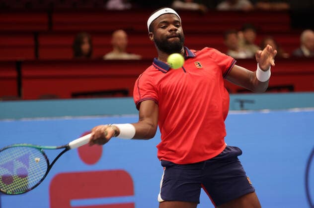 TENNIS - ATP, Tennis Herren Erste Bank Open VIENNA,AUSTRIA,29.OCT.21 - TENNIS - ATP World Tour, Erste Bank Open. Image shows Frances Tiafoe (USA).  GEPAxpictures xWalterxLuger