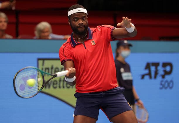 TENNIS - ATP, Tennis Herren Erste Bank Open VIENNA,AUSTRIA,29.OCT.21 - TENNIS - ATP World Tour, Erste Bank Open. Image shows Frances Tiafoe (USA).  GEPAxpictures xWalterxLuger