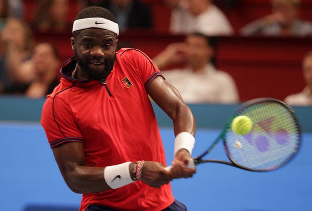 TENNIS - ATP, Tennis Herren Erste Bank Open VIENNA,AUSTRIA,29.OCT.21 - TENNIS - ATP World Tour, Erste Bank Open. Image shows Frances Tiafoe (USA).  GEPAxpictures xWalterxLuger